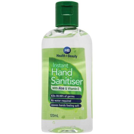 Health and Beauty Hand Sanitiser 120mL