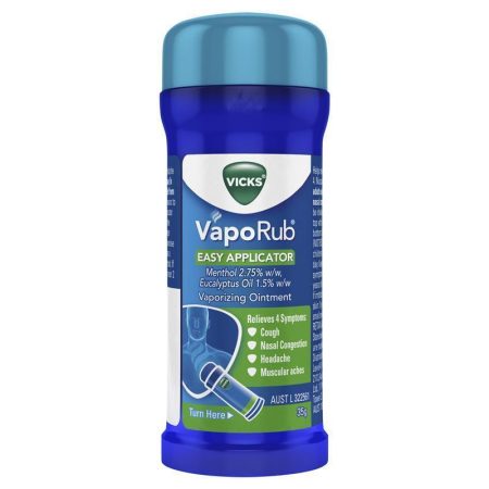 Vicks VapoRub Easy Applicator Vaporising Ointment 35g