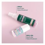 A'kin Rose and Mint Deodorant Roll On 65mL