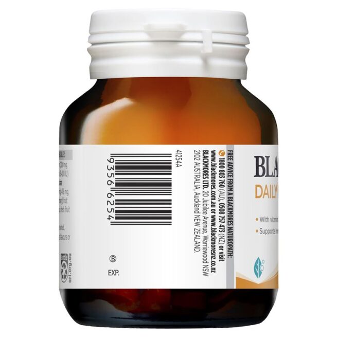 Blackmores Daily Immune Action Vitamin C, D and Zinc 60 Tablets