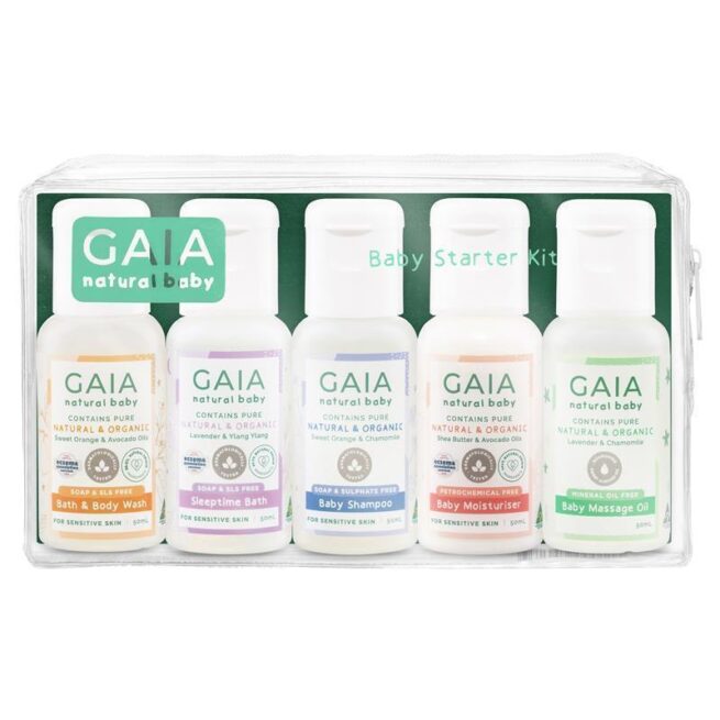 Gaia Natural Baby Starter Kit 5 x 50mL