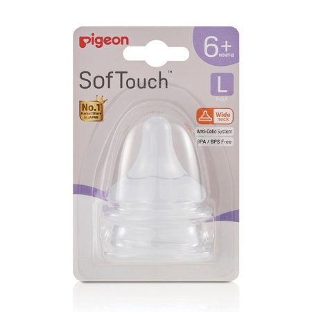 Pigeon SofTouch Teat L Pack of 2
