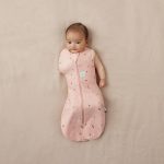 ergoPouch Cocoon Swaddle Bag Daisies 0.2 TOG 3-6M