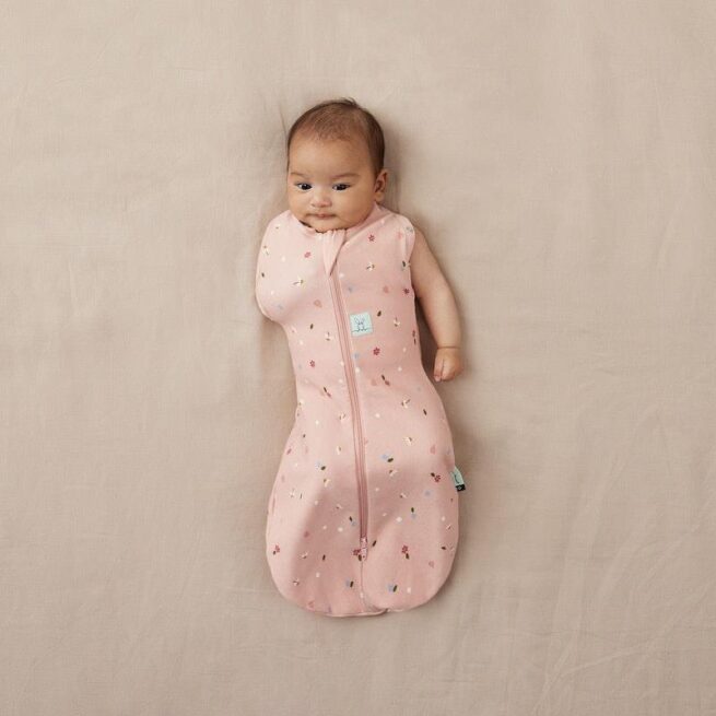ergoPouch Cocoon Swaddle Bag Daisies 0.2 TOG 0M