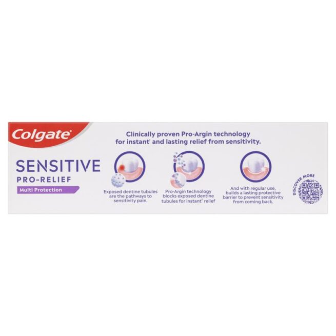 Colgate Sensitive ProRelief Multi Protection Sensitive Teeth Pain fluoride Toothpaste 110g
