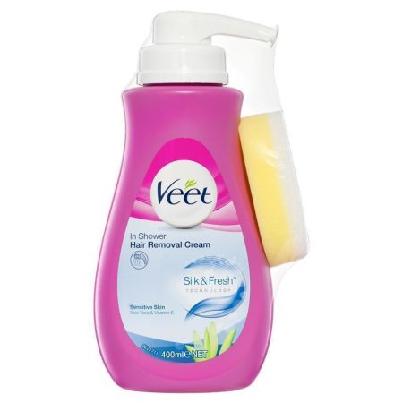 Veet In Shower Hair Removal Cream Sensitive 400mL