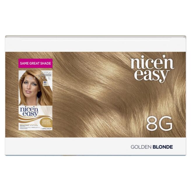 Clairol Nice N Easy 8G Natural Golden Blonde Permanent Hair Colour