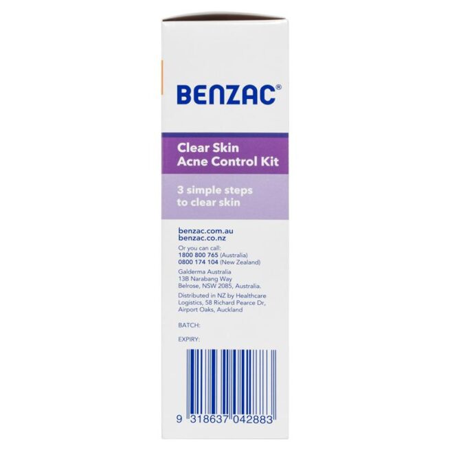 Benzac Acne Control 3 Step Acne Starter Kit