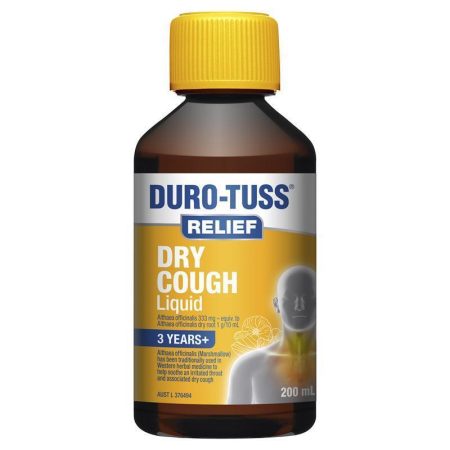 Durotuss Relief Dry Cough Liquid 200mL