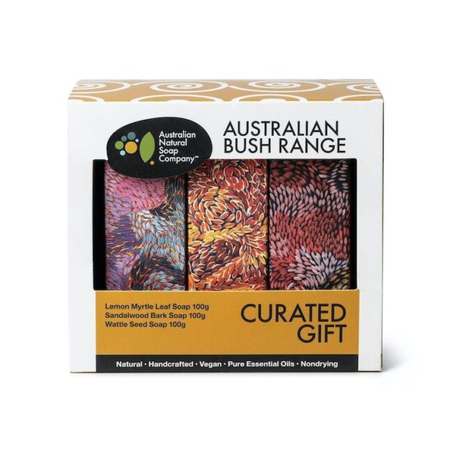 Australian Natural Soap Company Australian Bush Range Gift Pack 380g