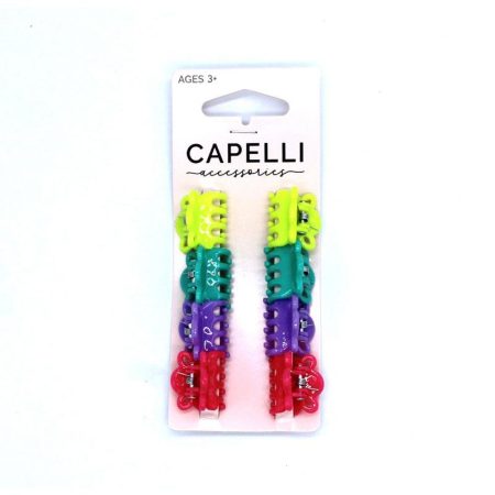 Capelli Kids Mini Clip Pack of 8
