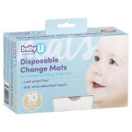 Baby U Disposable Change Mats Pack of 10