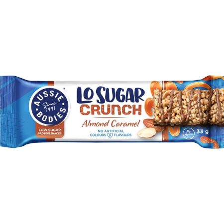 Aussie Bodies Crunch Almond Caramel 33g