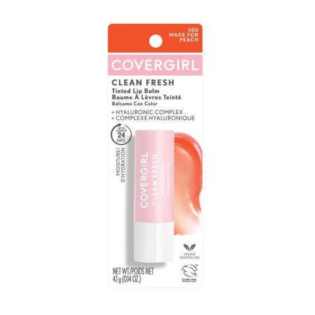 Covergirl Clean Fresh Lip Balm 200 Made for Peach