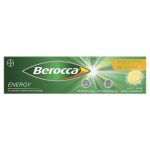 Berocca Energy Vitamin B and C Mango and Orange Flavour Effervescent Tablets Pack of 15