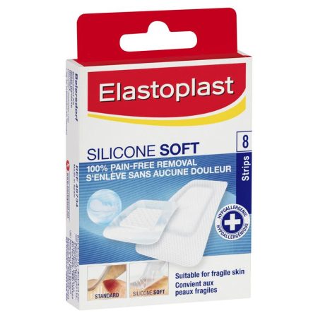 Elastoplast Silicone Soft Regular Pack of 8