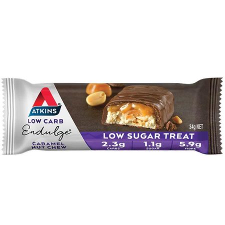 Atkins Endulge Single Caramel Nut Chew 34g