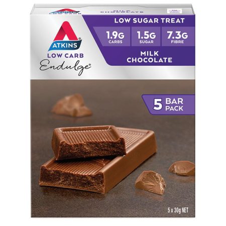 Atkins Endulge Milk Choc 30g Pack of 5