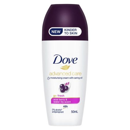 Dove for Women Antiperspirant Deodorant Roll On Advanced Care Go Fresh Acai Berry 50mL