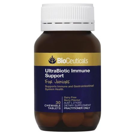 BioCeuticals UltraBiotic Immune Support for Juniors 30 Chewable Tablets