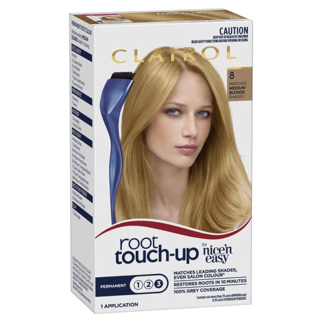Clairol Nice N Easy Root Touch Up Permanent Hair Colour Medium Blonde