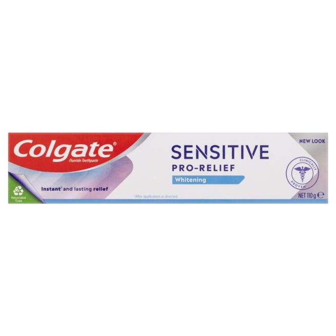 Colgate Sensitive ProRelief Whitening Sensitive Teeth Pain fluoride Toothpaste 110g