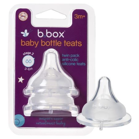B.Box Teat Stage 2 Pack of 2