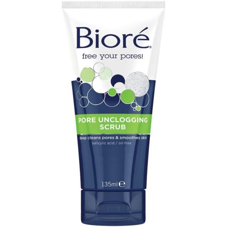 Biore Pore Unclogging Scrub 135mL