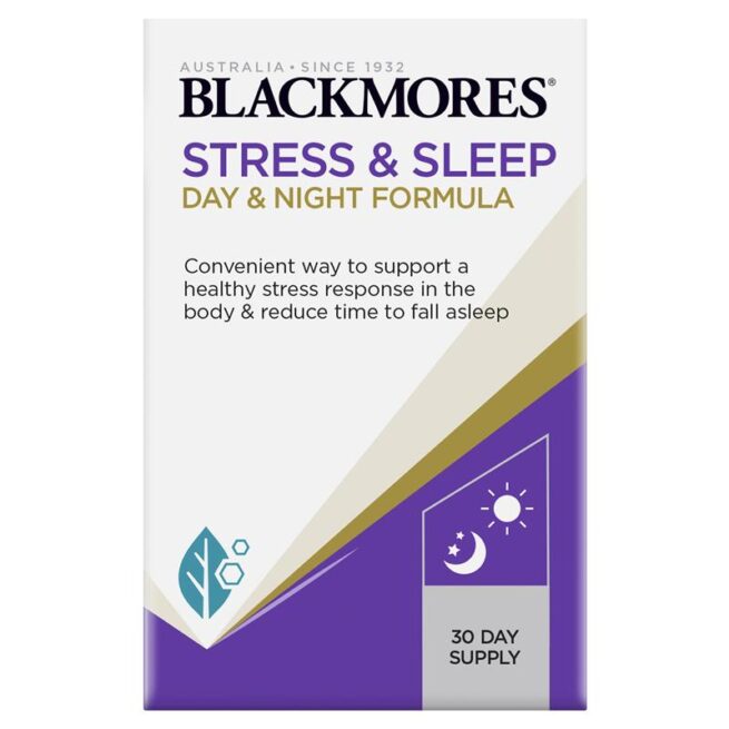 Blackmores Stress Plus Sleep Support Vitamin B 60 Tablets