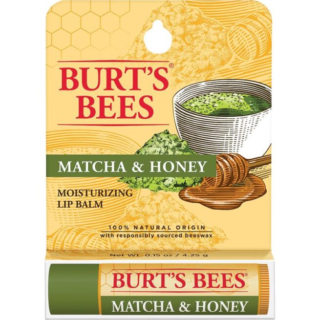 Burts Bees Lip Balm Matcha and Honey Lip Balm 4.25g