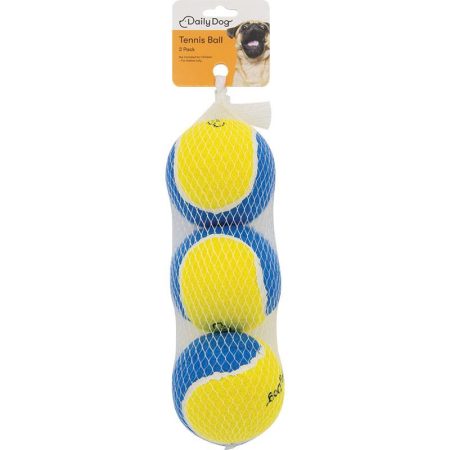 Daily Dog Toy Tennis Ball Pack of 3