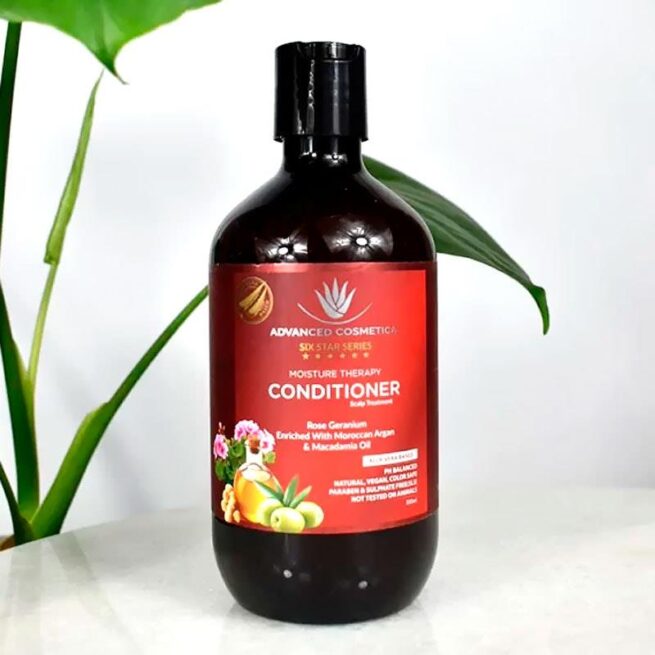 Advanced Cosmetica Six Star Series Moisture Therapy shampoo x2 Conditioner x1 (500ml) Triple Pack