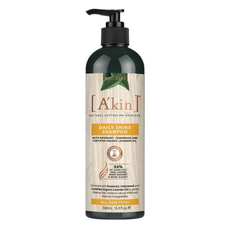 A'kin Daily Shine Rosemary Shampoo 500mL