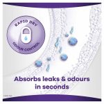 Always Discreet Liner Long Level 4 20 Pack for Bladder Leaks