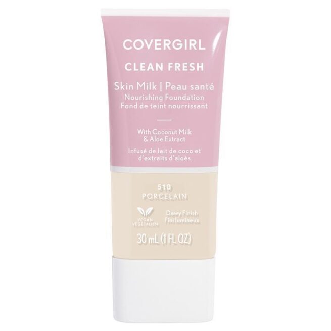Covergirl Clean Fresh Skin Milk Foundation Porcelain 510 30mL