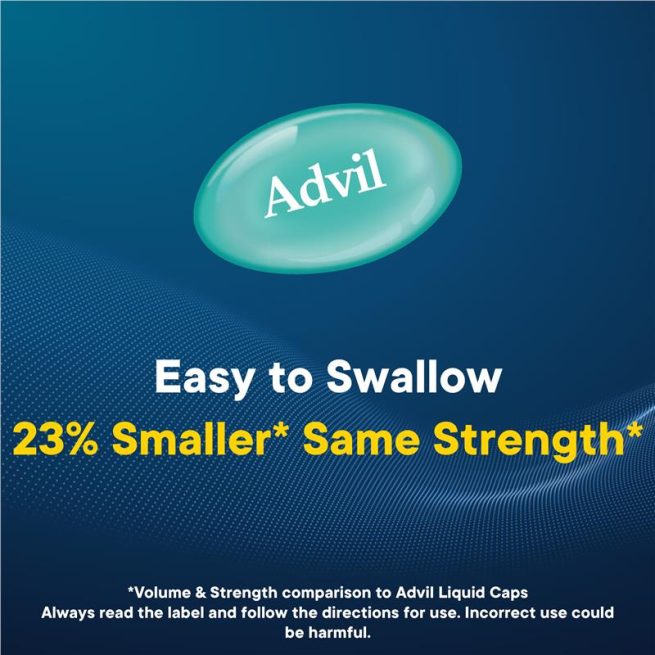 Advil Mini Liquid 40 Capsules