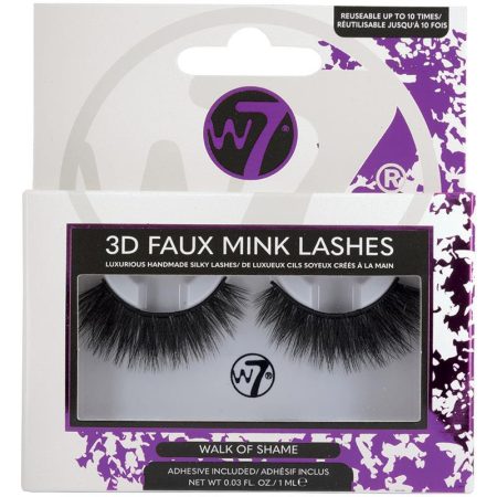 W7 3D Faux Mink Lashes Walk Of Shame