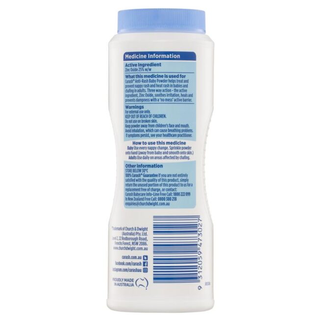 Curash Babycare Anti-Rash Baby Powder 100g