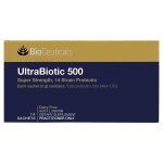 BioCeuticals UltraBiotic 500 14 Sachets Fridge Line NEW