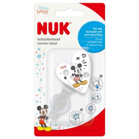 NUK Mickey Mouse Soother Band