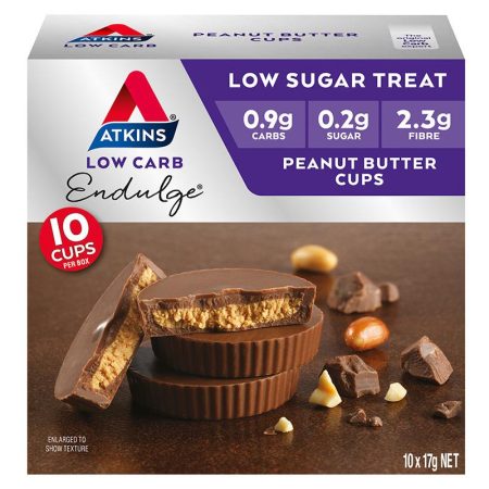 Atkins Endulge Peanut Butter Cups 17g Pack of 10
