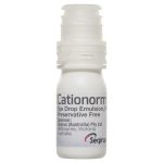 Cationorm Preservative Free Eye Drops 10mL