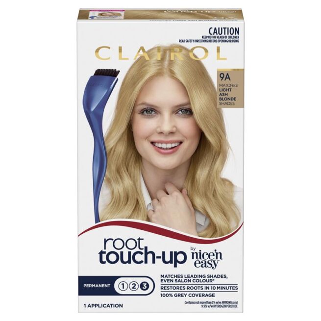 Clairol Nice N Easy Root Touch Up Permanent Hair Colour 9A Ash Blonde
