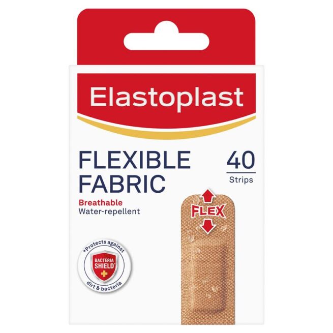Elastoplast Flexible Fabric Strips Pack of 40
