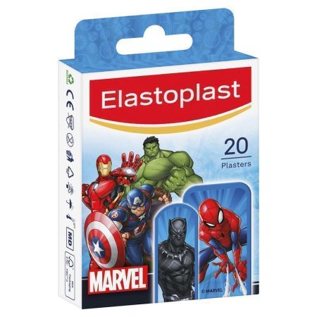 Elastoplast Disney Character Strips Marvel Pack of 20