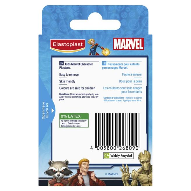 Elastoplast Disney Character Strips Marvel Pack of 20