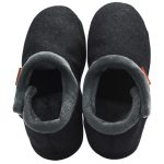 Archline Slippers Closed Back Arch Support Comfort Charcoal Marl Size 41