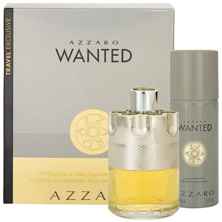 Azzaro Wanted Eau De Toilette 100mL 2 Piece Set