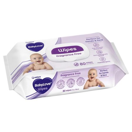 Babylove Everyday Wipes Pack of 80