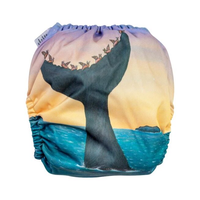 Designer Bums Cloth Nappy Snail and the Whale 1PC